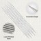 KnitPro Stelo Double Pointed Knitting Needles 6" (15cm) Set of 5 Size 0 - 11